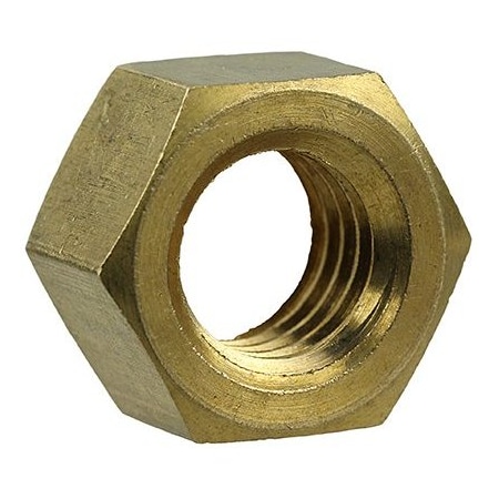 Dottie Hex Nut, #10-24, Brass, 100 PK HNBR1024